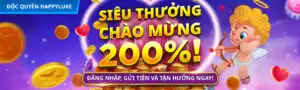 Khuyến mãi Happyluke 200%