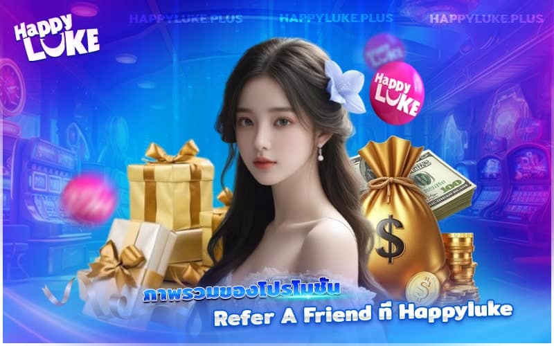 Promotion Refer A Friend at Happyluke