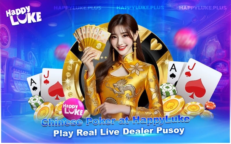Experience Live Chinese Poker at HappyLuke