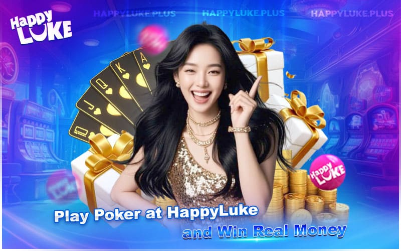 Experience Real Money Poker at HappyLuke