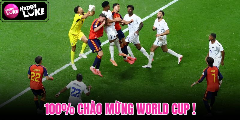 100% Chào Mừng World Cup